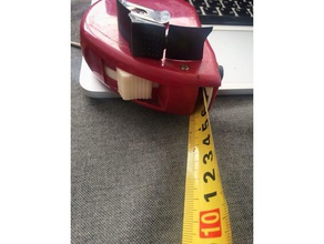 fixing button measuring tape parts measure 3d print model - Mito3D