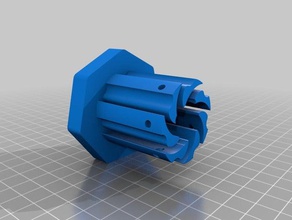 vex tetrix mecanum-adapter Robotik 3d print model - Mito3D