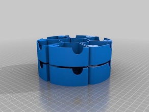 meine angepasste openscad spool-Schublade-storage box voll tool Inhaber Boxen 3d print model - Mito3D