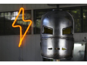 iron man mark casco oggetti di scena costume prop la marvel maschera 3d print model - Mito3D