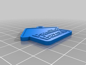 meine individuelle Schlüsselanhänger 3d print model - Mito3D