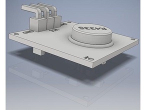 maquette de l'émetteur 433mhz r433s framboise arduino l'électronique ardiuno détaillée précis la précision raspberry pi 3d print model - Mito3D
