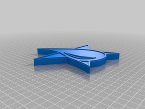 jackstar logo v1 bricolage 3d print model - Mito3D