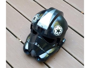 tie fighter pilot remix large printers only costume star wars 3d print model - Mito3D