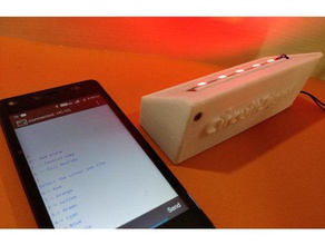 mood lamp alarm bluetooth electronics 3d print model - Mito3D