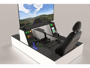 condor simpit outros cockpit planador simulador 3d print model - Mito3D