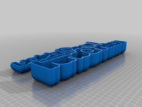 irene box containers customized 3d print model - Mito3D