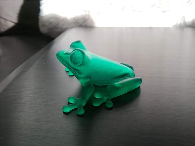 rana de árbol sladlp impresoras a los animales anycubic fotones resina 3D print model - Mito3D