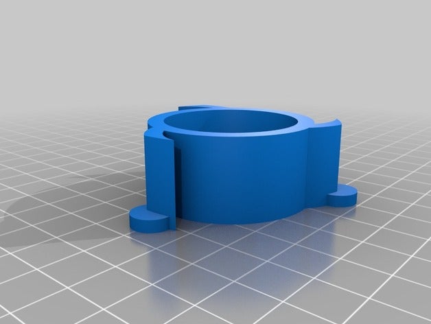 34 mm -&gt 55 filaman makara adaptörü 3d yazıcı aksesuarlar özelleştirilmiş 3D print model - Mito3D