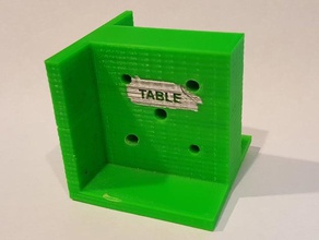 ikea Lack Tisch stack hack jig 3d Drucker - Zubehör Gehäuse Möbel jigs 3d print model - Mito3D