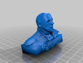 pedido-michael myers busto modelos dia das bruxas 3d print model - Mito3D