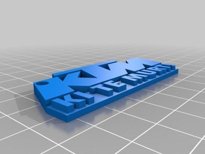 portachiavi puglia kitemurt 3d print model - Mito3D