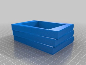 my customized book formed box organization 3d print model - Mito3D