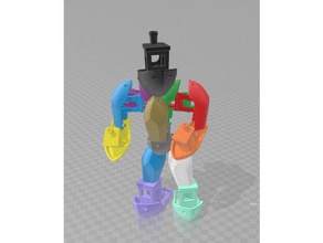 3dbenchyboi drucken tests 3dprint Roboter stark Transformatoren 3d print model - Mito3D