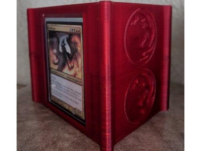 sihirli toplama Komutanı güverte kutusu mana simgeler oyunlar kartı kart toplantısı planeswalker oyun kartları 3d print model - Mito3D