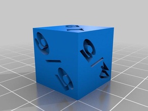 tarmagoyf dés 3d print model - Mito3D