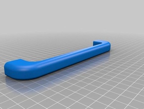 ikea brimnes handle drawer pull replacement parts bed 3d print model - Mito3D