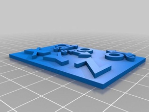 la direction des axes de rappeler 3d l'imprimante accessoires bouton prusa i3 souvenez-vous 3d print model - Mito3D