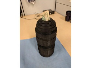 lente de temática jarra dinero props 3d print model - Mito3D