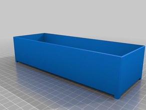 4x2 hf bin organização personalizado 3d print model - Mito3D