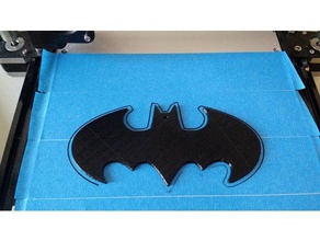 morcego decoração batman de halloween 3d print model - Mito3D