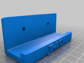 ipad staffa a parete appendiabiti organizzazione 3d print model - Mito3D
