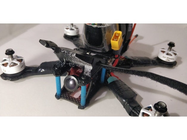 amax precursor de montagem câmera rc veículos foxeer caixa fpv gopro 3D print model - Mito3D