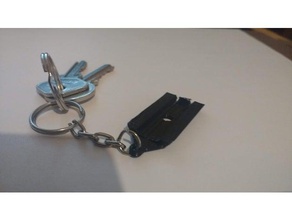topeak keychain keychains 3d print model - Mito3D