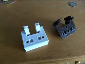 dresser drawer slide replacement parts 3d print model - Mito3D