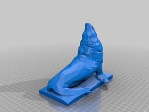 low poly sea lion 3d printing 3d print model - Mito3D