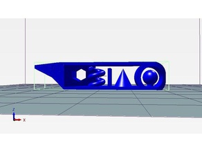 temp flow test 3d printing tests 3d print model - Mito3D