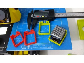 wemos d1 like esp8266 holder electronics 3d print model - Mito3D