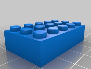 5-3 personnalisés en blocs lego collier la construction jouets 3d print model - Mito3D