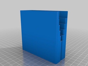 my customized parametric wallet accessories 3d print model - Mito3D