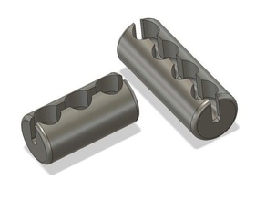 curtain chain lock clip replacement parts ballchain 3d print model - Mito3D
