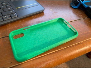 iphone xr flexible case mobile phone apple holder new ninjaflex protector smartphone tpu 3d print model - Mito3D
