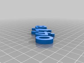 41118 wo anillo organización personalizado 3d print model - Mito3D