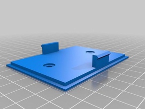 my customized wall box battery operated sensor electronics 3d print model - Mito3D