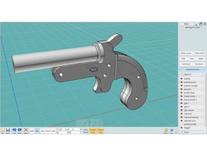 cosplay derringer learning 3d print model - Mito3D