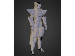 destiny titan model sculptures 3d print model - Mito3D