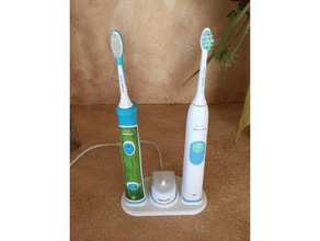 philips sonicare titular da escova de dentes casa banho 3d print model - Mito3D