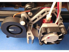 creality Kühlung Messuhr montieren 3d Drucker Teile 3d print model - Mito3D
