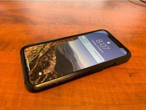 iphone xs flexibles caso móvil 3dprintable del nuevo ninjaflex protección el protector smartphone tpe tpu 3d print model - Mito3D