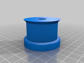 meu personalizados paramétrico polia grande-ish 3d a impressora partes 3d print model - Mito3D