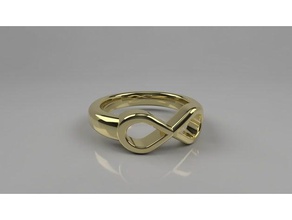 anello per sempre anelli 3d print model - Mito3D