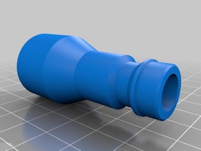 hose adapter 34 quick connector outdoor garden 3d print model - Mito3D