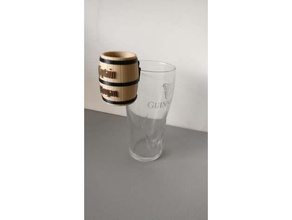 captain morgan barrel shot Container Alkohol alestorm trinken Glas party Piraten rhum spice spiced Rum 3d print model - Mito3D