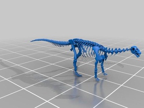 ingentia prima wip a los animales en la licuadora de huesos dinosaurio prehistóricos el esqueleto stl 3d print model - Mito3D
