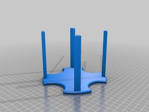 mandala montaña rack 3d impresión 3d print model - Mito3D