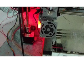 uchiha 40mm fan kapağı madaras 3d yazıcı aksesuarlar soğutma fanı madara mangekyo yapmış 3d print model - Mito3D